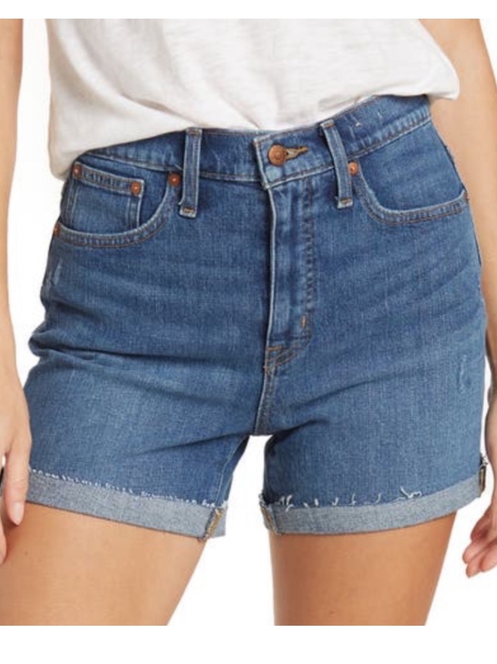 NWT Madewell High Rise Denim Shorts